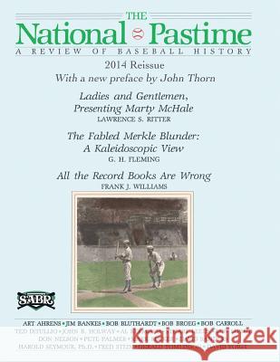 The National Pastime: A Review of Baseball History: Premiere Issue Replica John Thorn John Thorn 9781933599809 Society for American Baseball Research - książka