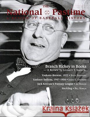 The National Pastime, Volume 28: A Review of Baseball History Society for American Baseball Research ( 9781933599090 Society for American Baseball Research - książka