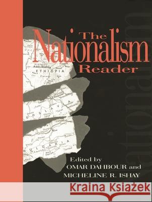 The Nationalism Reader Micheline R. Ishay Omar Dahbour Omar Dahbour 9781573926232 Humanity Books - książka