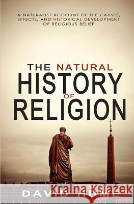 The Natural History of Religion David Hume 9781461173571 Createspace - książka