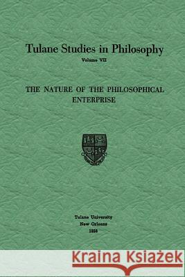 The Nature of the Philosophical Enterprise  9789024702817 Springer - książka