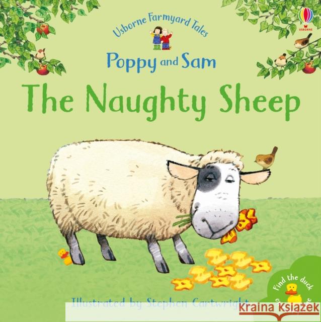 The Naughty Sheep Heather Amery 9780746063170 Usborne Publishing Ltd - książka