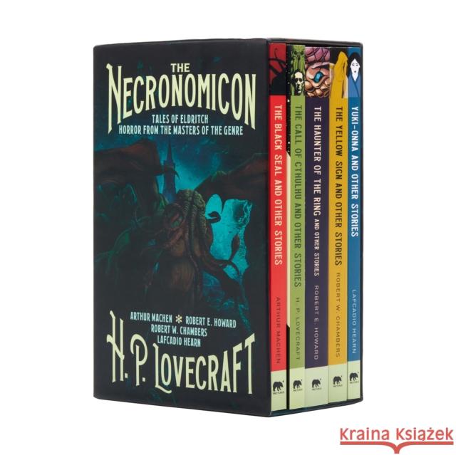 The Necronomicon: 5-Book paperback boxed set Lafcadio Hearn 9781839409288 Arcturus Publishing Ltd - książka