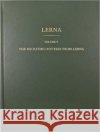 The Neolithic Pottery from Lerna K. D. Vitelli 9780876613054 American School of Classical Studies at Athen