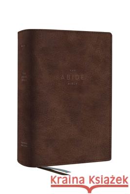 The Net, Abide Bible, Leathersoft, Brown, Comfort Print: Holy Bible Taylor University Center for Scripture E 9780785233268 Thomas Nelson - książka