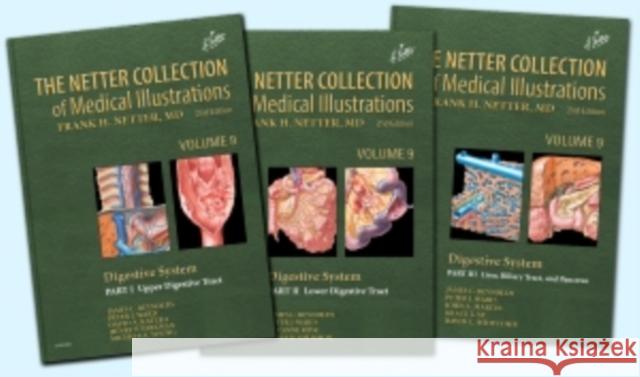 The Netter Collection of Medical Illustrations: Digestive System Package James C. Reynolds   9780323396257 Elsevier - Health Sciences Division - książka
