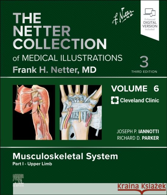 The Netter Collection of Medical Illustrations: Musculoskeletal System, Volume 6, Part I - Upper Limb Joseph Iannotti Richard Parker Tom Mroz 9780323880886 Elsevier - książka