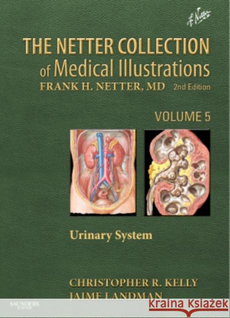 The Netter Collection of Medical Illustrations: Urinary System: Volume 5 Volume 5 Kelly, Christopher R. 9781437722383  - książka