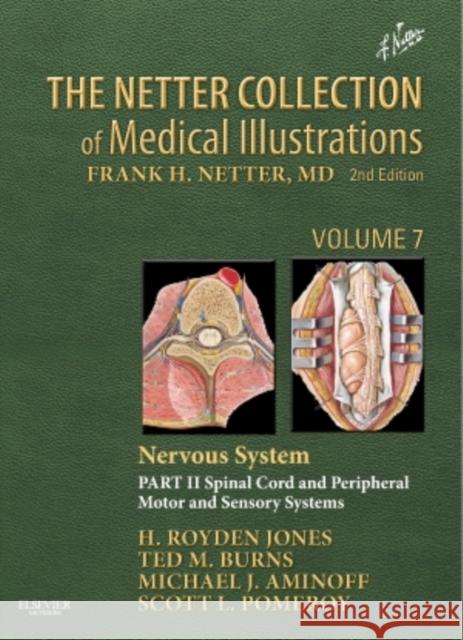 The Netter Collection of Medical Illustrations, Volume 7: Nervous System, Part 2: Spinal Chord and Peripheral Motor and Sensory Sytems Jones, H. Royden 9781416063865  - książka