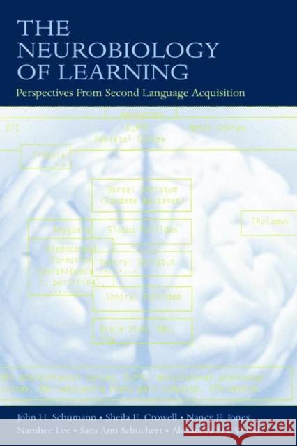 The Neurobiology of Learning: Perspectives from Second Language Acquisition Schumann, John H. 9780805861419 Lawrence Erlbaum Associates - książka