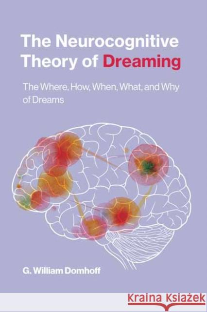 The Neurocognitive Theory of Dreaming: The Where, How, When, What, and Why of Dreams G. William Domhoff 9780262544214 MIT Press Ltd - książka