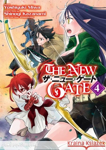 The New Gate Volume 4 Yoshiyuki Miwa Shinogi Kazanami 9781642730777 One Peace Books - książka