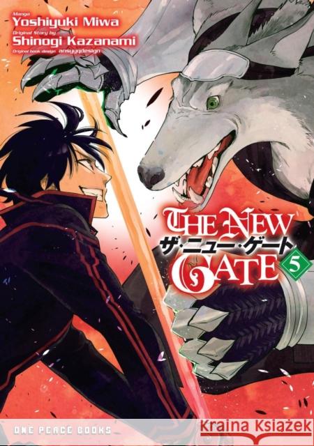 The New Gate Volume 5 Yoshiyuki Miwa Shinogi Kazanami 9781642731118 One Peace Books - książka