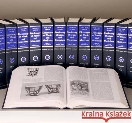 The New Grove Dictionary of Music and Musicians: 29-Volume Set Sadie, Stanley 9780195170672 Oxford University Press, USA - książka