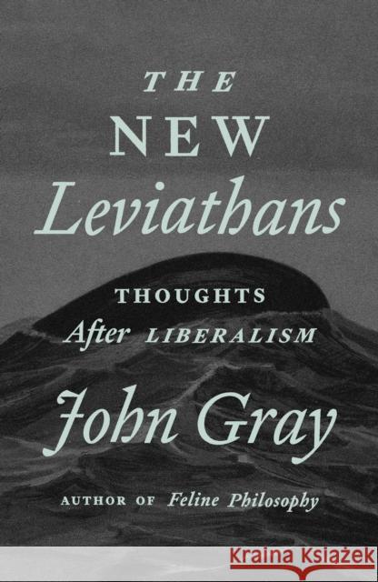 The New Leviathans: Thoughts After Liberalism John Gray 9780374609733 Farrar, Straus and Giroux - książka