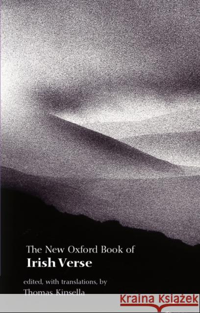 The New Oxford Book of Irish Verse Thomas Kinsella 9780192801920 Oxford University Press - książka