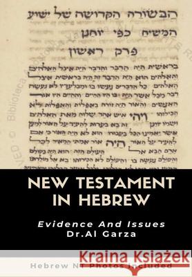 The New Testament In Hebrew Al Garza 9781716048920 Lulu.com - książka