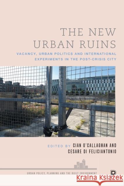 The New Urban Ruins: Vacancy, Urban Politics and International Experiments in the Post-Crisis City Cian O'Callaghan Cesare D 9781447356882 Bristol University Press - książka