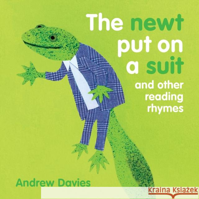 The Newt Put on a Suit: and other reading rhymes Andrew Davies 9781921580970 New Holland Publishers - książka