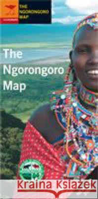 The Ngorongoro Map  9781770091627 Jacana Media (Pty) Ltd - książka