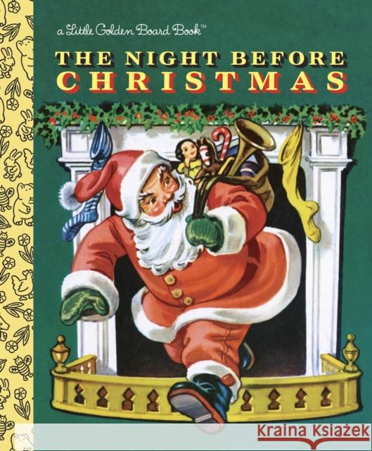 The Night Before Christmas Clement C. Moore Corinne Malvern 9780385384742 Golden Books - książka