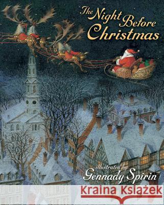 The Night Before Christmas Clement Clarke Moore, Gennady Spirin 9780761452980 Amazon Publishing - książka