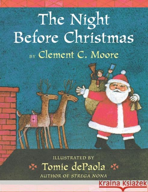 The Night Before Christmas Clement Moore Tomie dePaola 9780823443512 Holiday House - książka