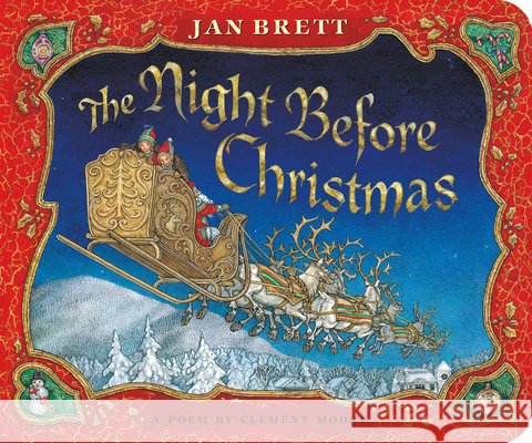 The Night Before Christmas Jan Brett Jan Brett 9781984816825 G.P. Putnam's Sons Books for Young Readers - książka