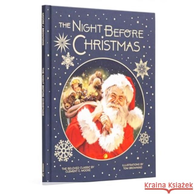 The Night Before Christmas (Deluxe Edition) Tom Browning Clement C. Moore 9781454952794 Union Square Kids - książka