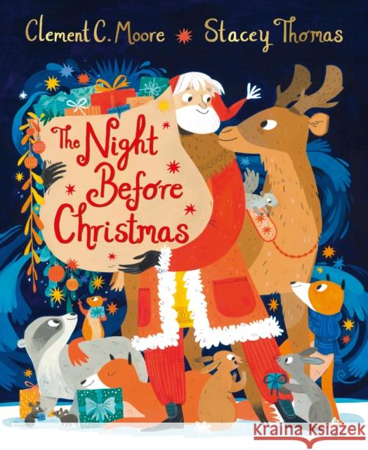 The Night Before Christmas, illustrated by Stacey Thomas Clement C. Moore 9781529011135 Pan Macmillan - książka