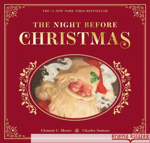 The Night Before Christmas: The Collectible Edition Clement C. Moore Charles Santore 9781646433995 Applesauce Press - książka