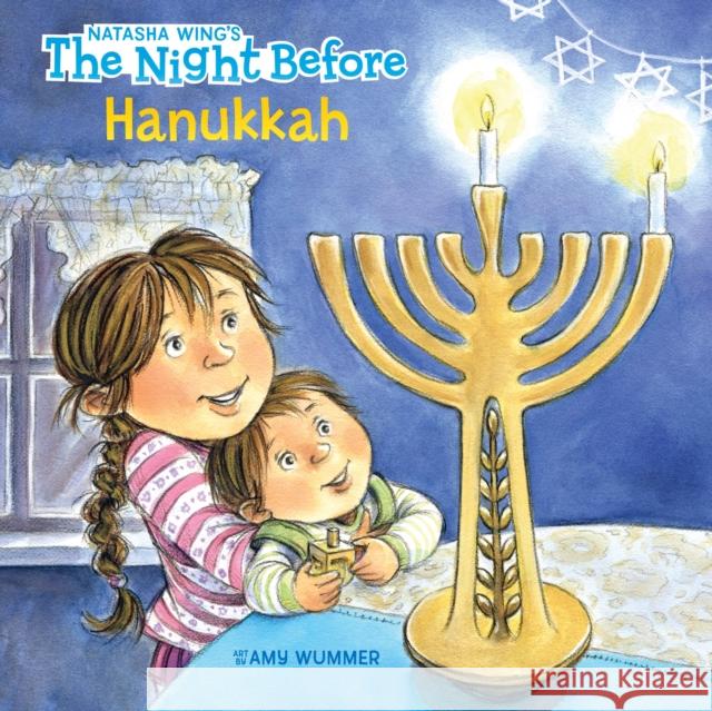 The Night Before Hanukkah Natasha Wing Amy Wummer 9780448481401 Grosset & Dunlap - książka