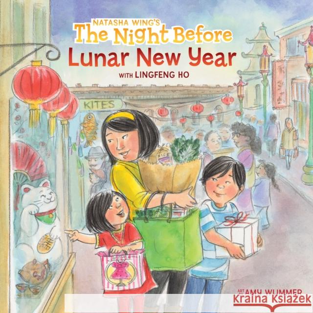 The Night Before Lunar New Year Natasha Wing Lingfeng Ho Amy Wummer 9780593384213 Grosset & Dunlap - książka