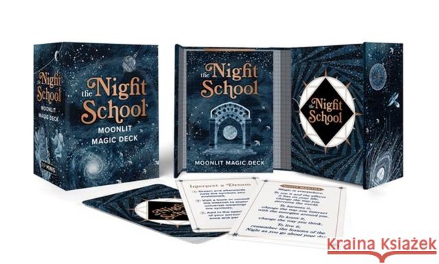 The Night School: Moonlit Magic Deck Maia Toll Lucille Clerc 9780762474271 Running Press - książka