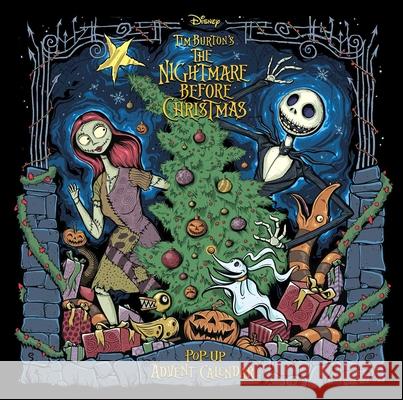 The Nightmare Before Christmas: Advent Calendar and Pop-Up Book Insight Editions 9781683839682 Insight Editions - książka