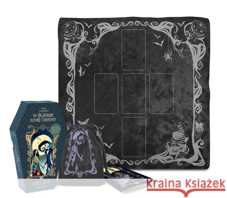 The Nightmare Before Christmas Tarot Deck and Guidebook Gift Set Minerva Siegel Abigail Larson 9781647226985 Insight Editions - książka