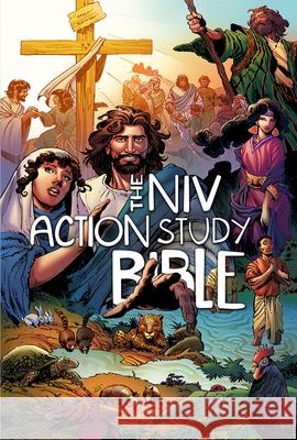 The NIV Action Study Bible Cariello, Sergio 9780830772544 David C. Cook - książka