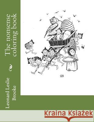 The nonsense coloring book Guido, Monica 9781979134637 Createspace Independent Publishing Platform - książka