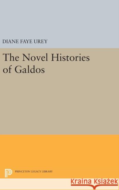 The Novel Histories of Galdos Diane Faye Urey 9780691631257 Princeton University Press - książka