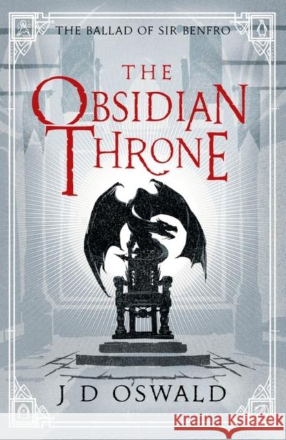 The Obsidian Throne J D Oswald 9781405917803 Penguin Books Ltd - książka