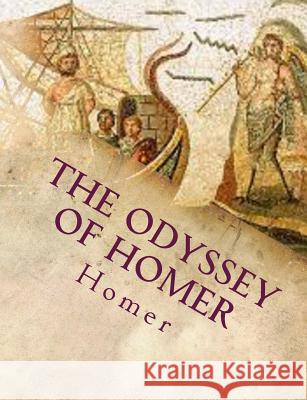 The Odyssey of Homer Homer                                    Alexander Pope 9781502468505 Createspace - książka