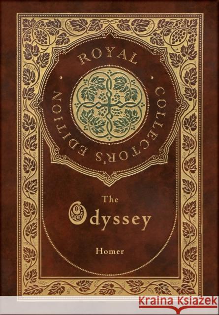 The Odyssey (Royal Collector's Edition) (Case Laminate Hardcover with Jacket) Homer 9781774761663 Royal Classics - książka