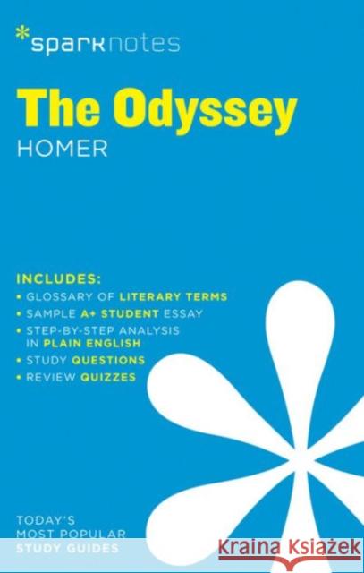 The Odyssey Sparknotes Literature Guide: Volume 49 Sparknotes 9781411469761 Sparknotes - książka