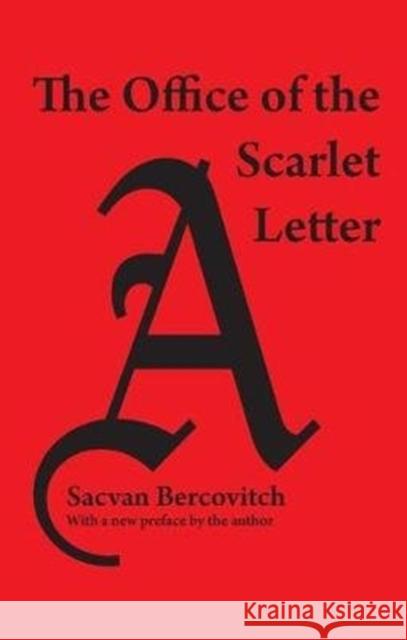 The Office of Scarlet Letter Sacvan Bercovitch 9781138537170 Routledge - książka