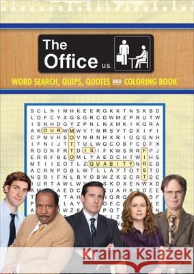 The Office Word Search, Quips, Quotes & Coloring Book Editors of Thunder Bay Press 9781645176077 Thunder Bay Press - książka