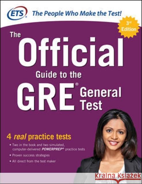 The Official Guide to the GRE General Test, Third Edition  9781259862410 McGraw-Hill Education - książka