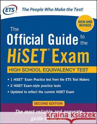 The Official Guide to the Hiset Exam, Second Edition ETS                                      Educational Testing Service 9781259640797 McGraw-Hill Education - książka
