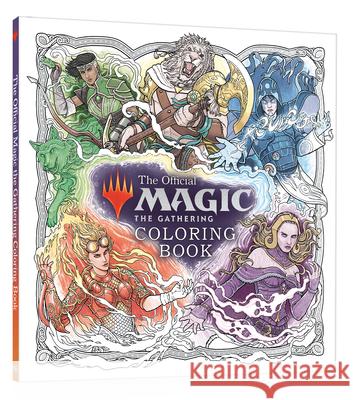 The Official Magic: The Gathering Coloring Book Official Magic the Gathering Licensed 9780593838198 Ten Speed Press - książka