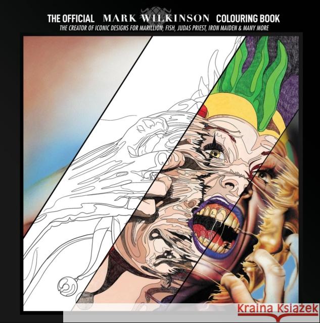 The Official Mark Wilkinson Colouring Book Mark Wilkinson 9781838147082 Rock N' Roll Colouring - książka