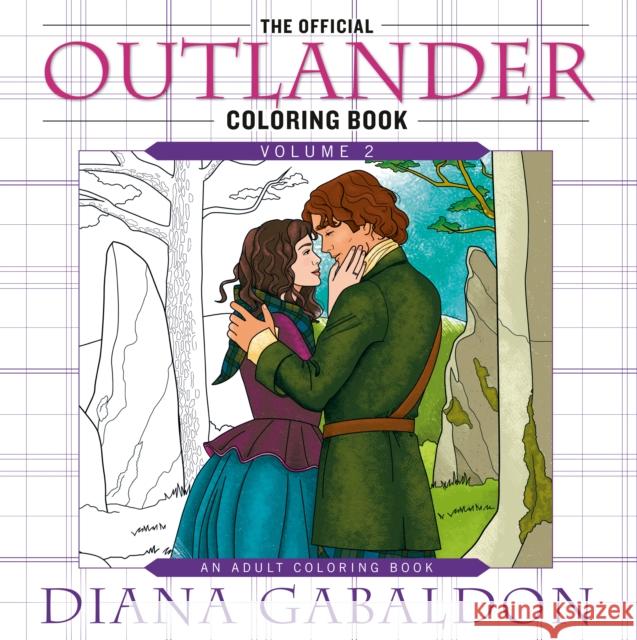 The Official Outlander Coloring Book: Volume 2: An Adult Coloring Book  9780593594612 Random House USA Inc - książka